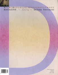 N°Magazine (D) #4: Olivier Theyskens   /  2003