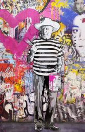 Mr. Brainwash Picasso poster
