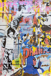 Mr. Brainwash Never Never Give Up poster