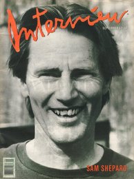 Interview magazine 1988 September