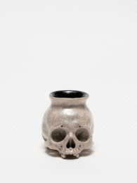PAINTED SKULLPTURE 壺