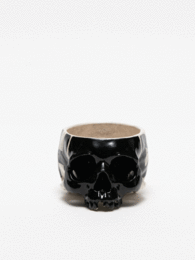 PAINTED SKULLPTURE 植木鉢