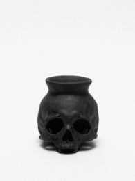 PAINTED SKULLPTURE 壺