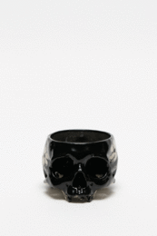PAINTED SKULLPTURE 植木鉢