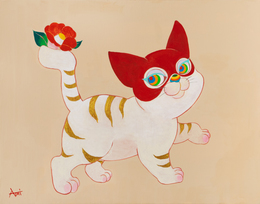マスク 猫 トラジマ