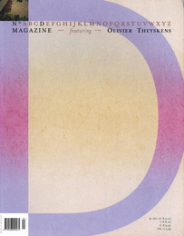 N°Magazine (D) #4: Olivier Theyskens   /  2003