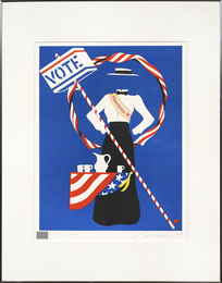 ロバート・インディアナ リトグラフ作品Henrietta M.「THE MOTHER OF US ALL」より 【サイン入】