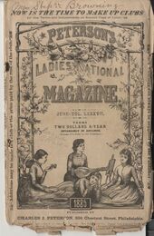 PETERSON'S LADIES NATIONAL MAGAZINE JUNE VOL.LXXXⅡ 