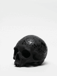 PAINTED SKULLPTURE オブジェ