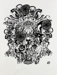 河村康輔×根本敬シルクスクリーンポスターde noise【サイン入 / Signed】