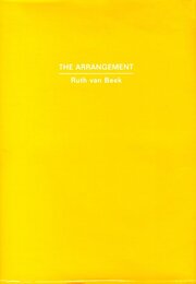 Ruth van Beek: THE ARRANGEMENT