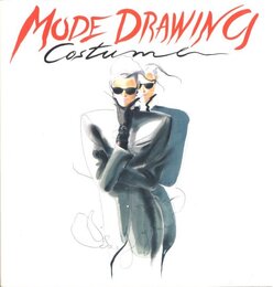 モード　ドローイング　コスチューム（女性）