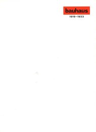 バウハウス 1919-1933