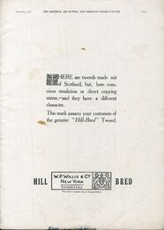 SARTORIAL ART JOURNAL AND AMERICAN TAILOR AND CUTTER