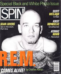 SPIN Volume 11 Number 5 August 1995 Special Black and white Photo Issue