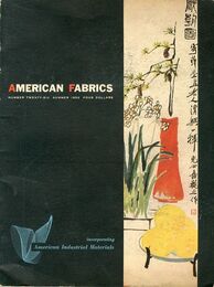 American FABRICS number TWENTY=SIX SUMMER 