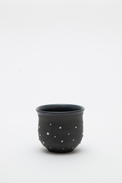 黒泥土つぶつぶぐい呑み