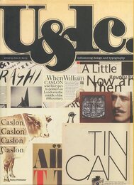 U&lc influencing design and typography