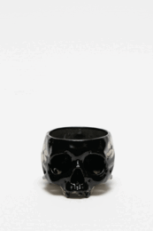 PAINTED SKULLPTURE 植木鉢