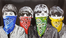 Mr. Brainwash Beatles Banditos Poster