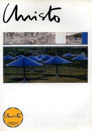 水戸芸術館現代美術センター展覧会資料第10号　クリスト展　ヴァレーカーテンの全貌とアンブレラ・プロジェクトのためのドローイング