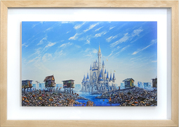 木板に印刷キャッスル・スラム