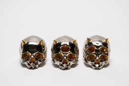 ぐい呑トリプルセット SILVER body x GOLD