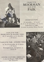 Charlotte Moorman & Nam June Paik