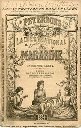 PETERSON'S LADIES NATIONAL MAGAZINE MARCH VOL.LXXXⅤ 