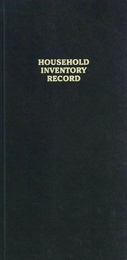 HOUSEHOLD INVENTORY RECORD