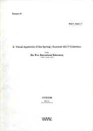 VISVIM SS2017: A Visual Appendix of the Spring/Summer 2017 Collection