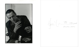 ハービー山口 フォトプリント作品クラッシュ　ジョー・ストラマー 【サイン入】