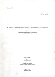 VISVIM SS2014: A Visual Appendix of the Spring / Summer 2014 Collection