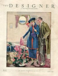 THE DESIGNER and THE WOMAN'S MAGAZINE　1921年5月 