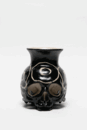 PAINTED SKULLPTURE 壺