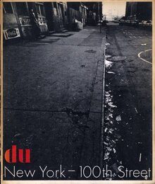 du magazine New York - 100th Street