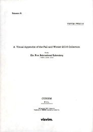 VISVIM FW2016: A Visual Appendix of the Fall / Winter 2016 Collection