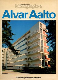 Alvar Aalto(Architectural Monographs 4)
