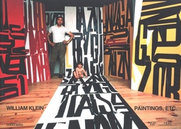 WILLIAM KLEIN PAINTINGS, ETC.【サイン入 / Signed】