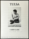 ポスターラリー・クラーク「TULSA」【サイン入 / Signed】
