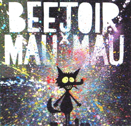 MauMau＆Beejoirアクリルボードペイント額「Paint Bomber」