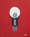 bulb lady【サイン入 / Signed】