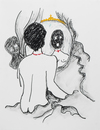 Makoto Ohrui Original Hand Drawing #34
