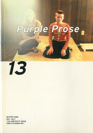 パープル プローズ Winter 1998 no.13 / The Abstract Issue