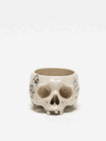 PAINTED SKULLPTURE 植木鉢