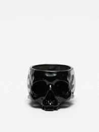 PAINTED SKULLPTURE 植木鉢