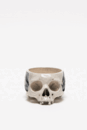 PAINTED SKULLPTURE 植木鉢