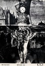 細江英公展ポスター（薔薇刑イメージ）