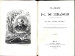 シャンソン集　新版普及版　Chansons ancient et posthumes. Nouvelle edition populaire ornee de 161 dessins inedits et de vignettes nombreurses par MM. Andrieux, Bayard, Crepon, Claverie, Darjou, G.Durand, Ferat, Giacomelli, Lorsay, Morin, Pauquet, Riou, Sauvageot, Viollat, Worms.