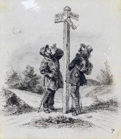 Petites miseres de la vie humaine. （仏）人間生活の小さな悲惨事  挿画及肉筆原画  初版初刷